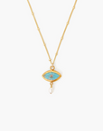 Chan Luu, Turquoise Evil Eye Necklace