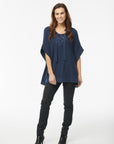 Lace Up Poncho
