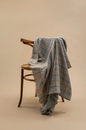 Moismont, Dutch Blue Wool Blanket