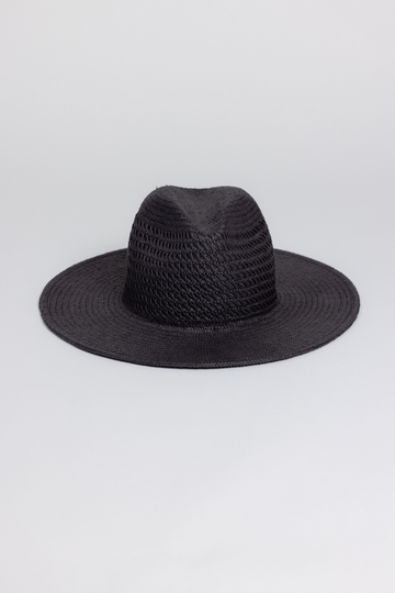 Hat Attack, Luxe Vented Packable Hat- Black