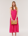 Velvet, Farrah Sleeveless Dress-Lollipop Pink