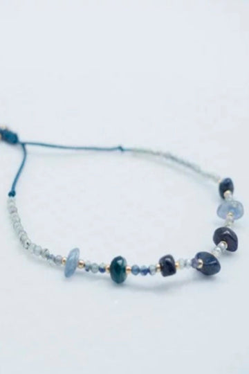 By Johanne, Blue Stone Sapphire Bracelet