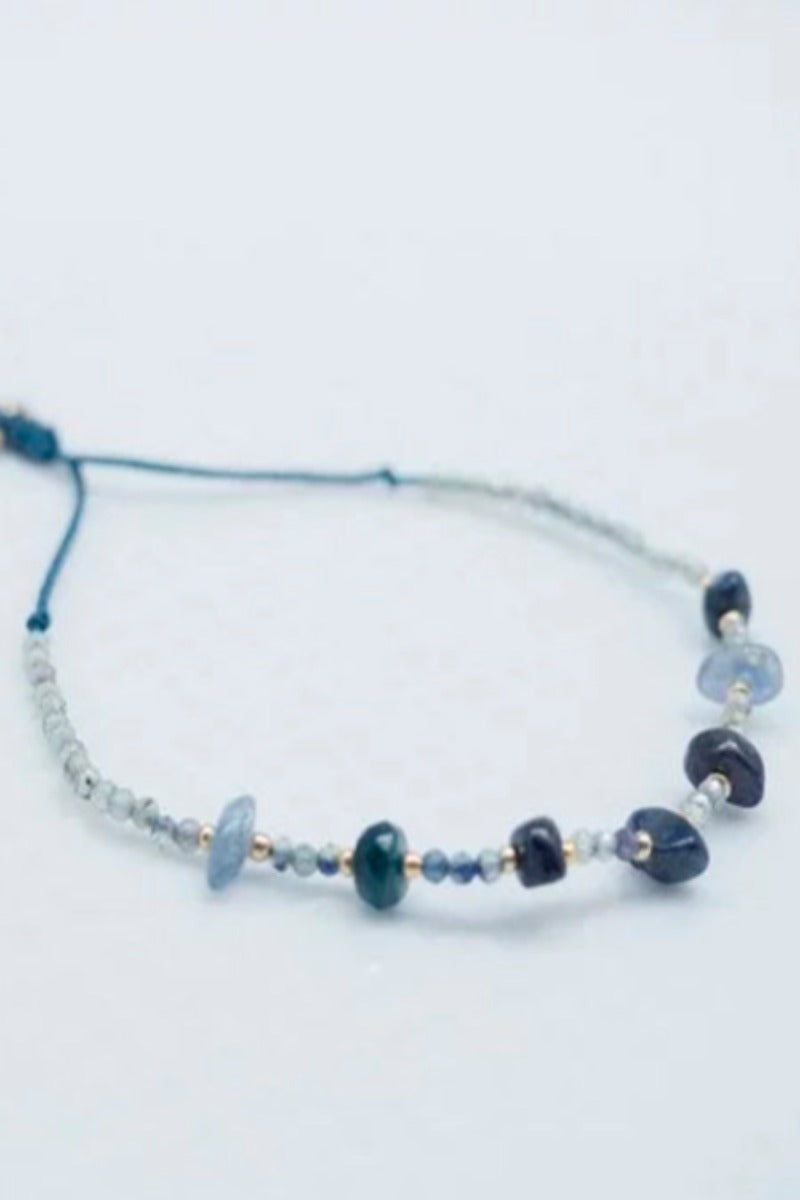 By Johanne, Blue Storm Sapphire Bracelet