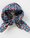 Les Belles Vagabondes, Mini Marrakech Scarf- Blue