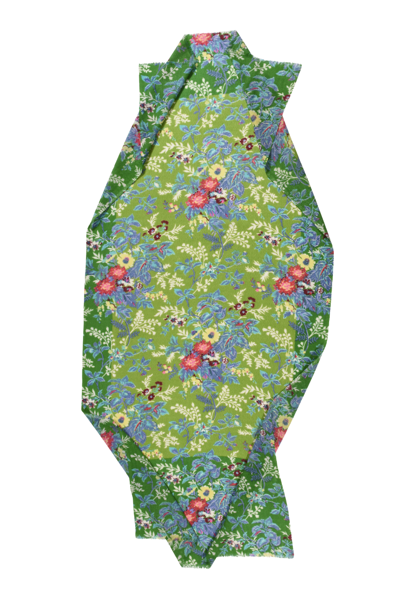 ÉPICE Paris, Fleur 2 Shawl- Green