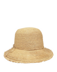Hat Attack, Packable Raffia Bucket Hat- Natural