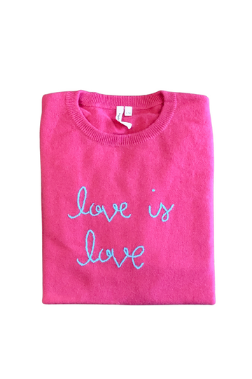 "Love is Love" Cashmere Sweater