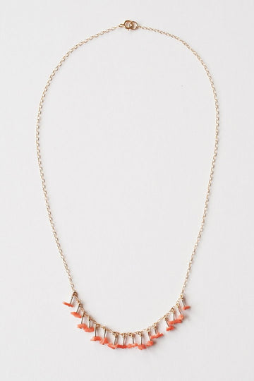 See Real Flowers, Mila Coral Necklace