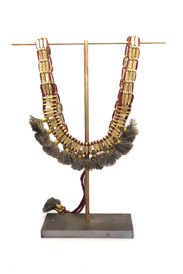 Bluma Project, Gold Necklace with Tassels