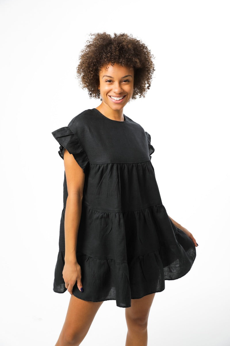 Lanhtropy, Sun Tiered Short Dress