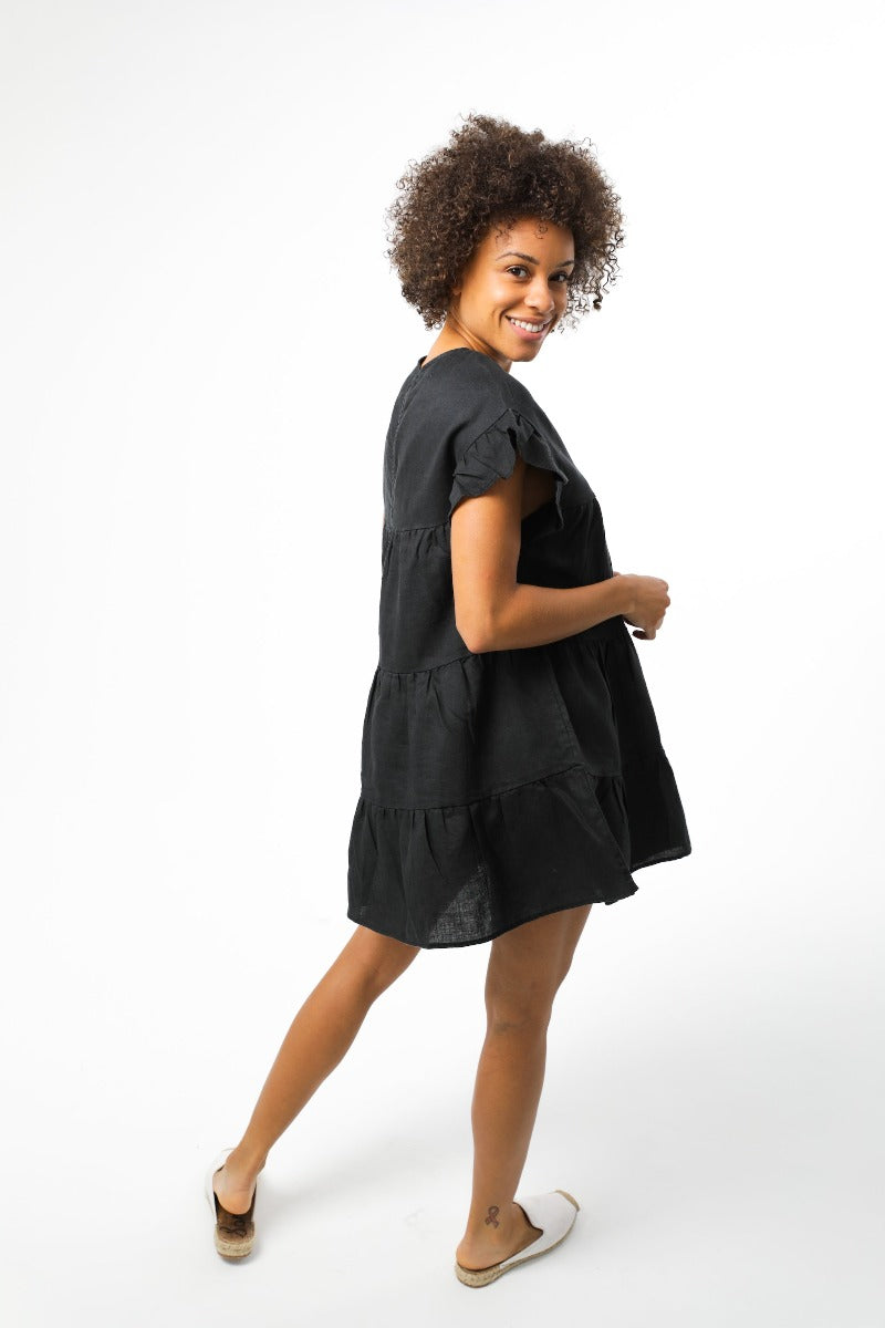 Lanhtropy, Sun Tiered Short Dress