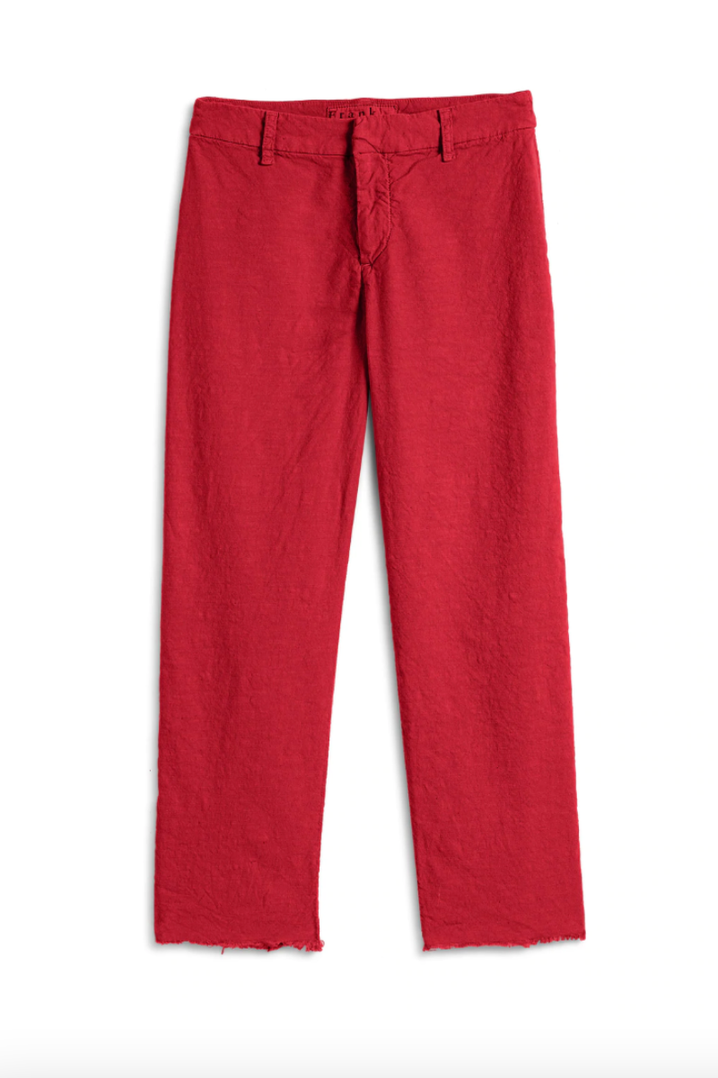 Frank & Eileen, Kinsale Performance Pant- Red