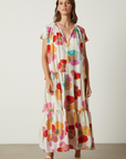 Velvet, Savannah Printed Silk Cotton Voile Dress
