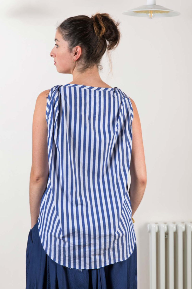 Gallego Desportes, Twisted Shoulder Top