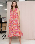 Zyga, Marie Linen Dress- Print