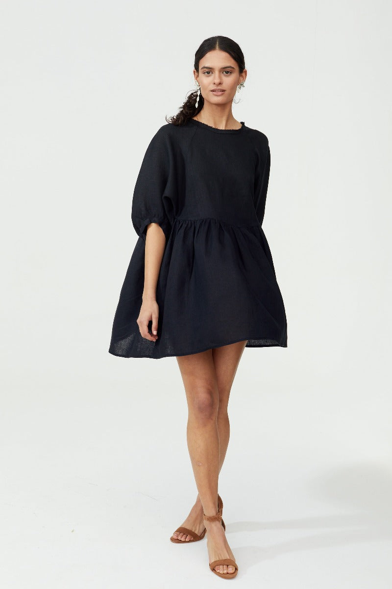 Lanhtropy, Alaca Dress- Black