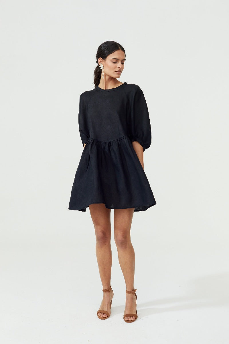 Lanhtropy, Alaca Dress- Black